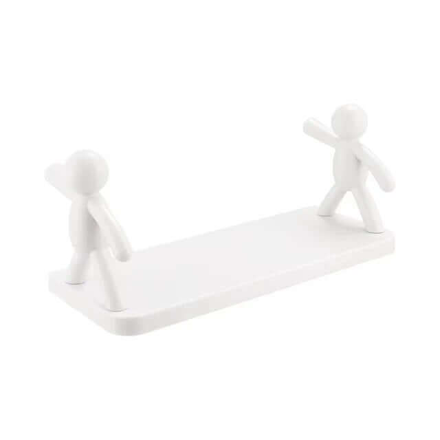 Modulares Regal System, 120x40x180cm, MDF & Stahl