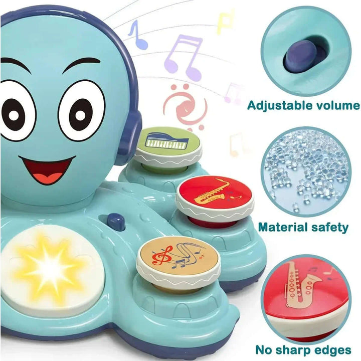 Musicalischer Oktopus für Kinder - Musik, Tanz & Spaß