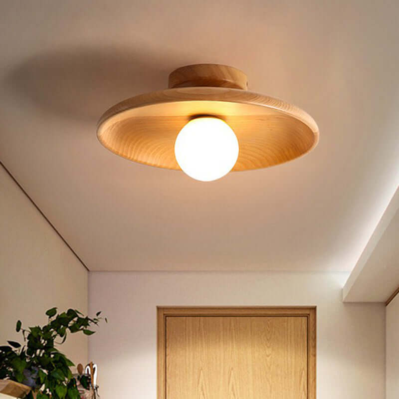 Flache Deckenleuchte Schale Modern