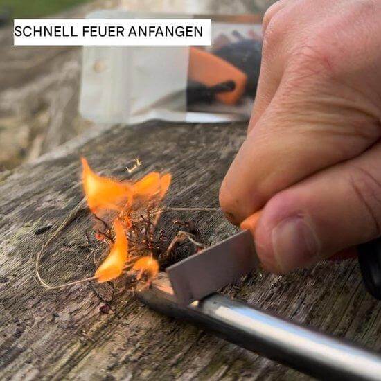 4-in-1 Notfallset Outdoor & Camping