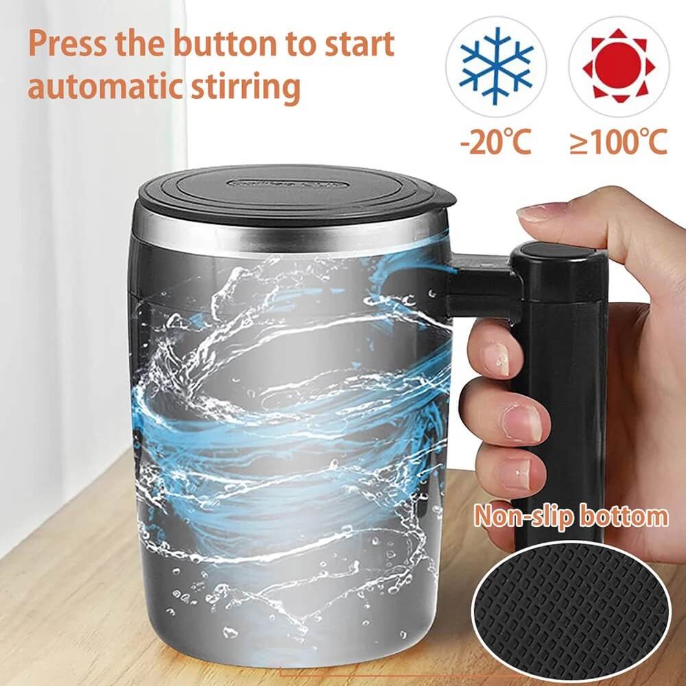 Selbstumrührender Becher 380ml - Automatischer Mix