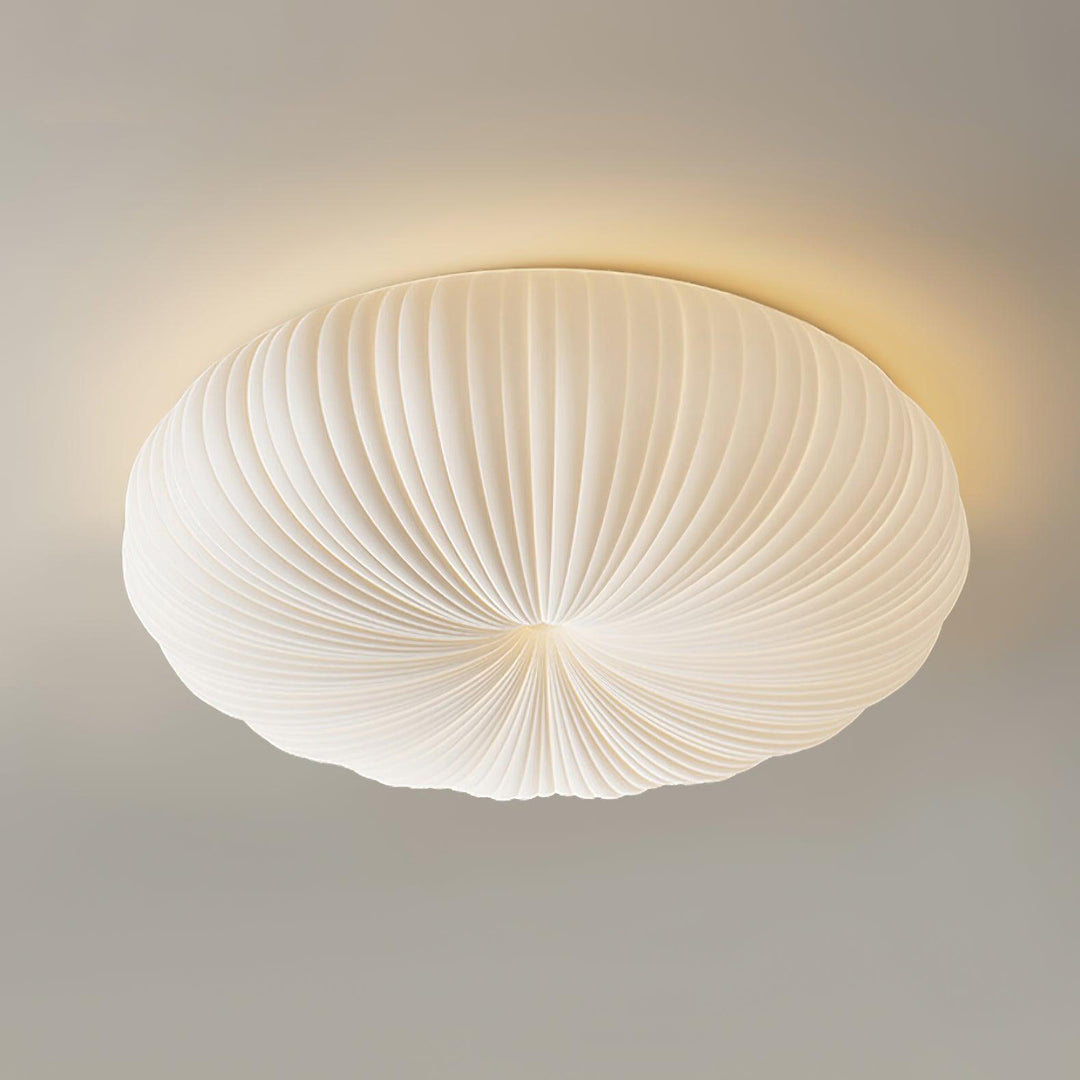 Moderne LED-Deckenleuchte, dimmbar, rund