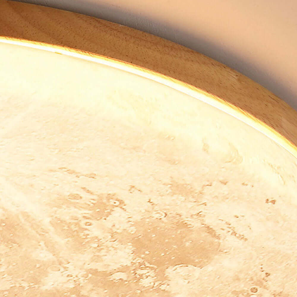 Plafonnier LED en forme de lune
