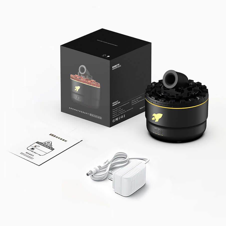 Lava-Aromadiffusor & Luftbefeuchter mit LED-Nachtlicht