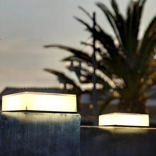 Solar Aussenleuchte, LED, Wasserdicht