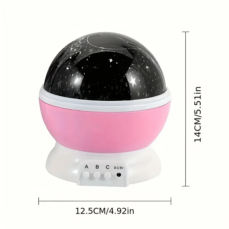 Veilleuse projecteur d'étoiles pour enfants