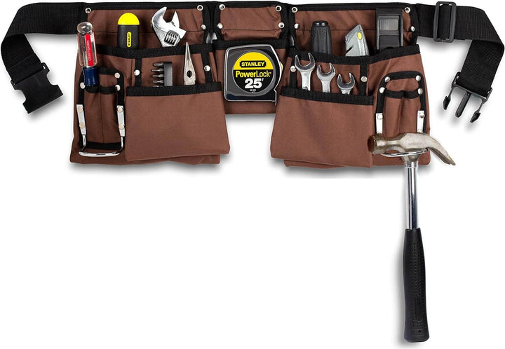 Ceinture à outils robuste avec 11 poches