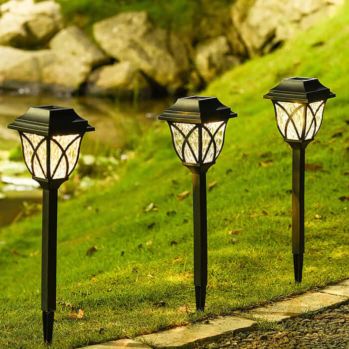Solar Gartenleuchte LunaGlow - Warmweiß/Kühlweiß