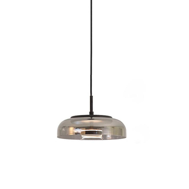 Moderne Pendelleuchte - Messing & Glas