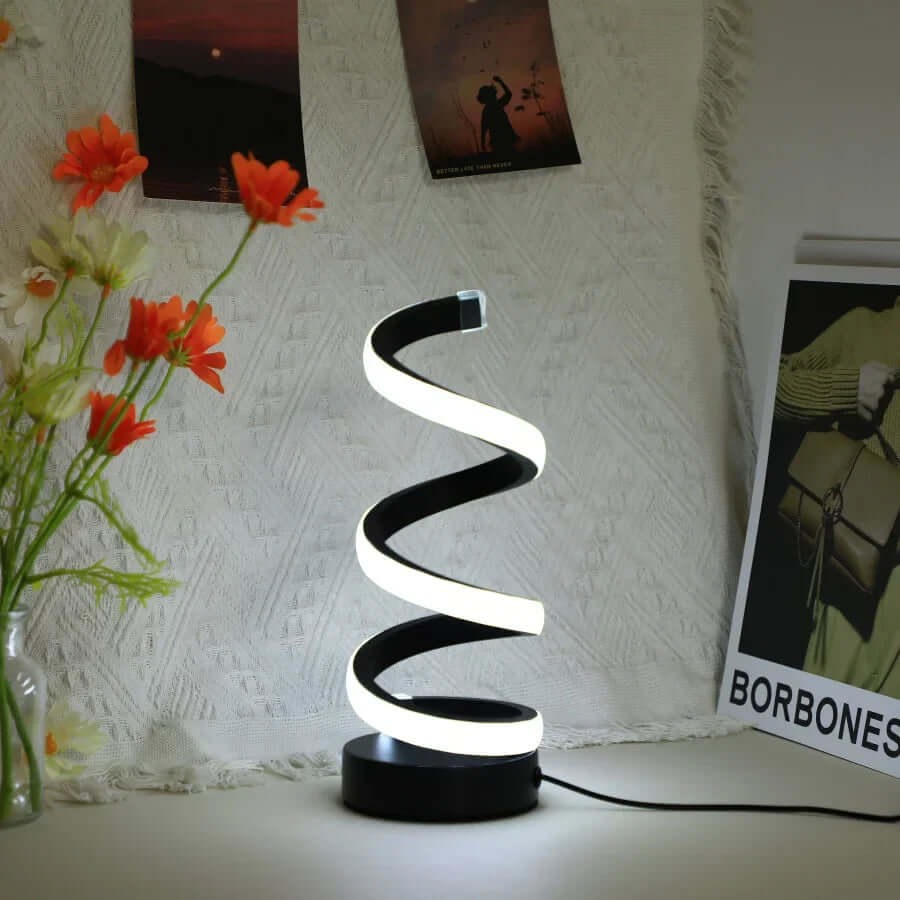 S-förmige LED Schreibtischlampe USB