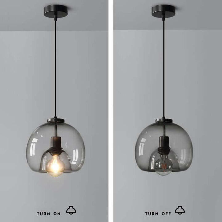 Mundgeblasene Glas Deckenleuchte