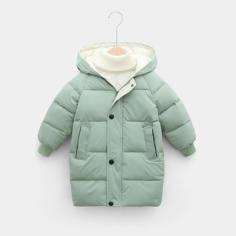 Warme Damen Winterjacke mit Kapuze - Wasserabweisend & Winddicht