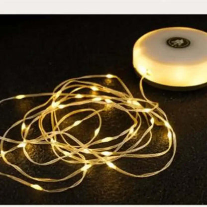 Guirlande lumineuse LED 10 m, étanche, USB, blanc chaud