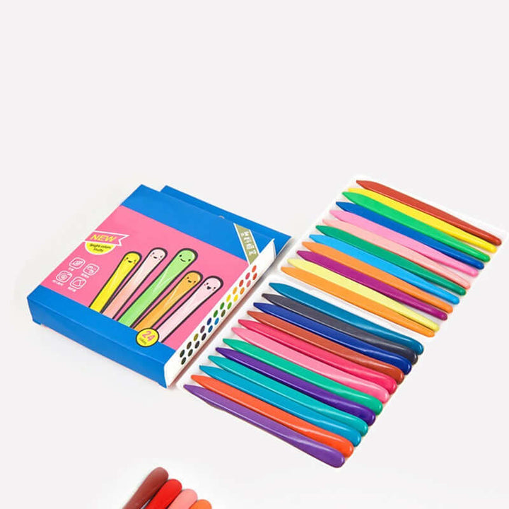 Kinder-Farbstifte Set - Bunt, Wischfest & Kreativ
