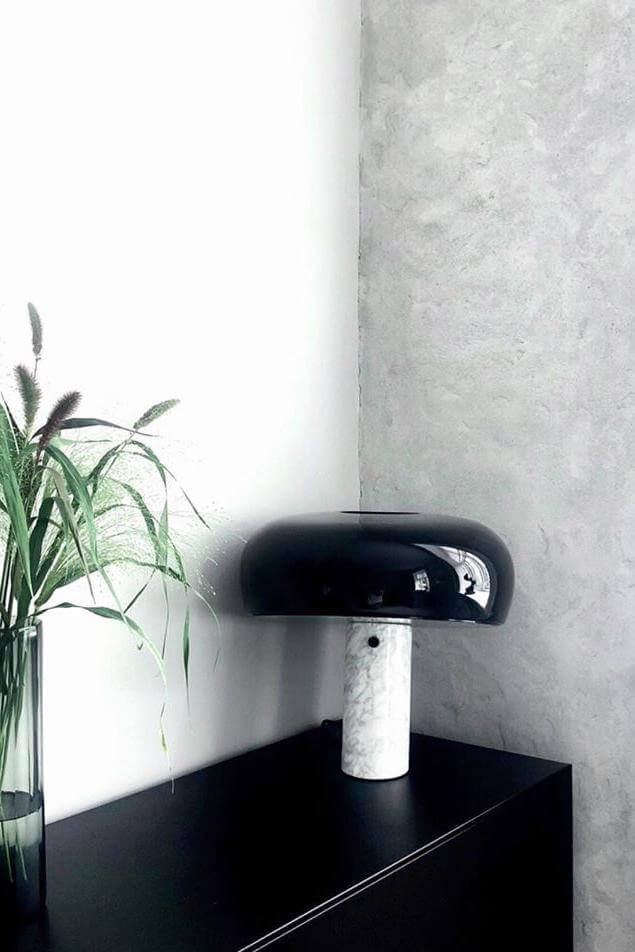 Designer Marmor Tischlampe