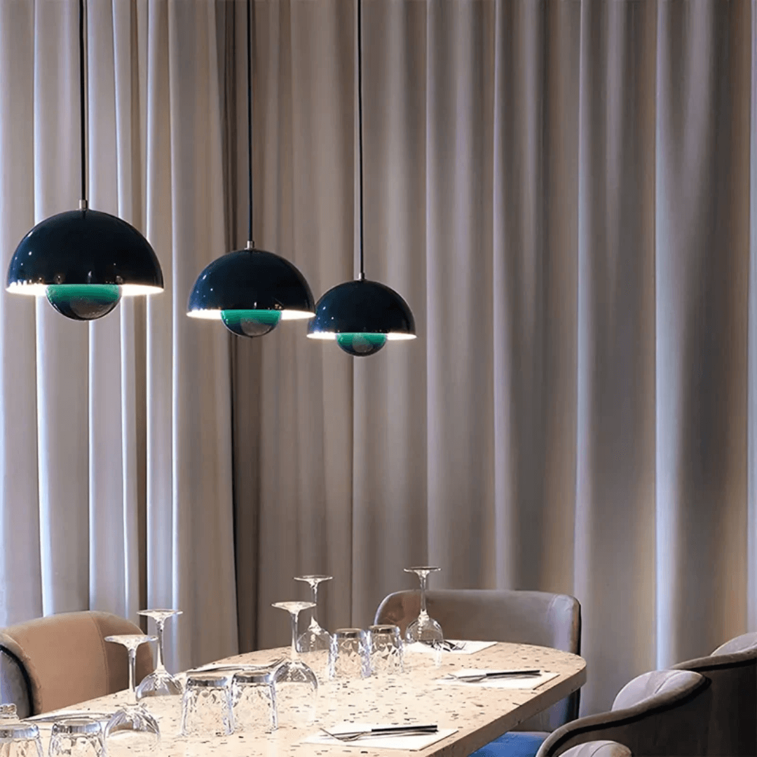 Skandinavische LED-Hängeleuchte - Blumentopf Design