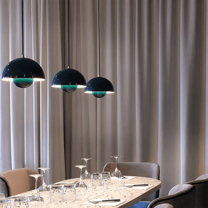 Skandinavische LED-Hängeleuchte - Blumentopf Design