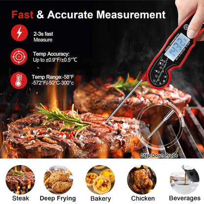 Digitales Fleischthermometer - Schnell & Wasserdicht