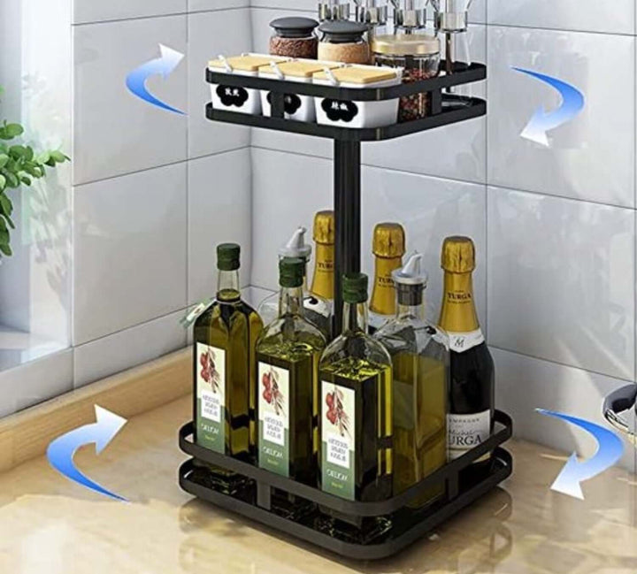 Étagère de rangement rotative TwistRack 360°