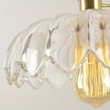 Vintage Glas Hängelampe