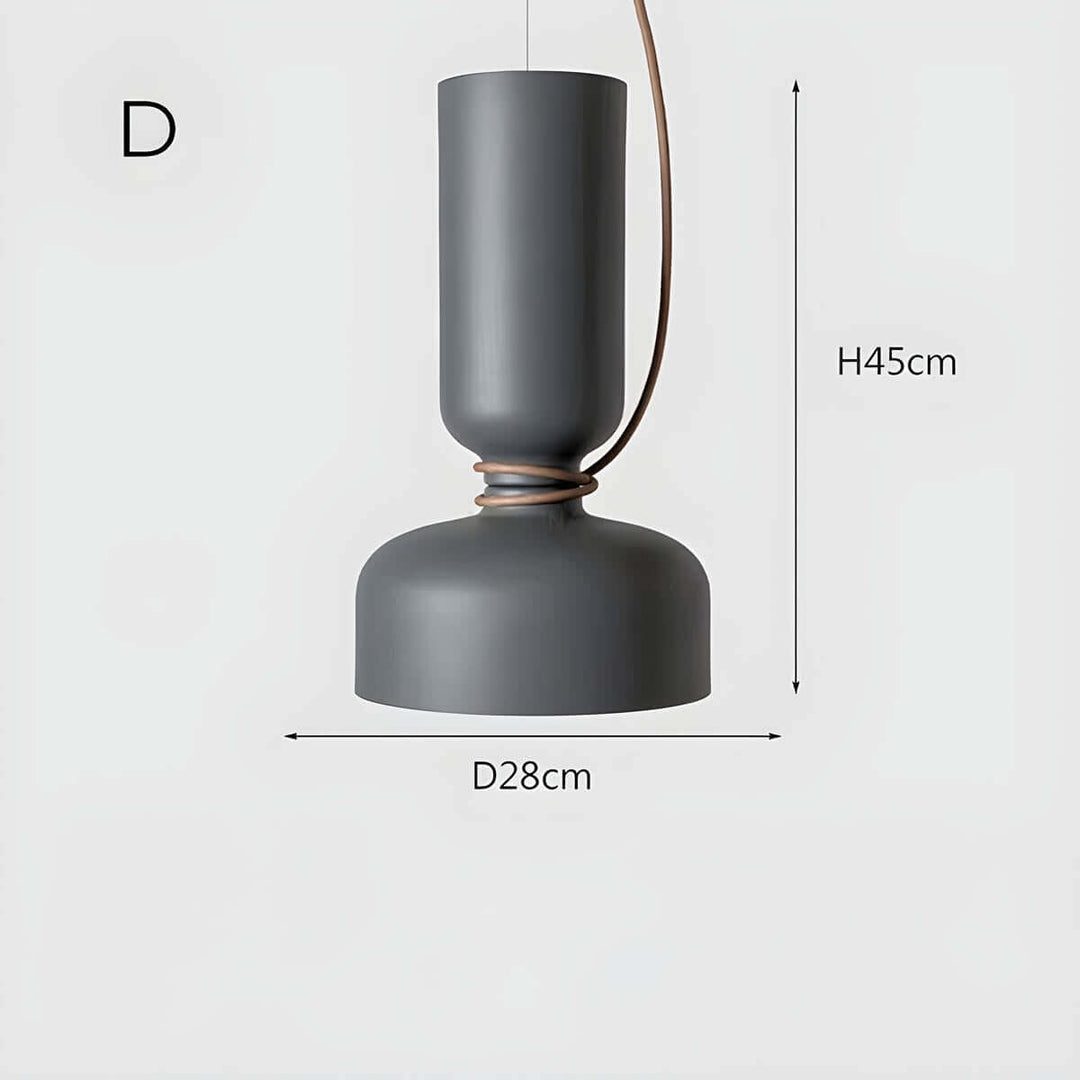 Geometrische LED Pendelleuchte Modernes Design