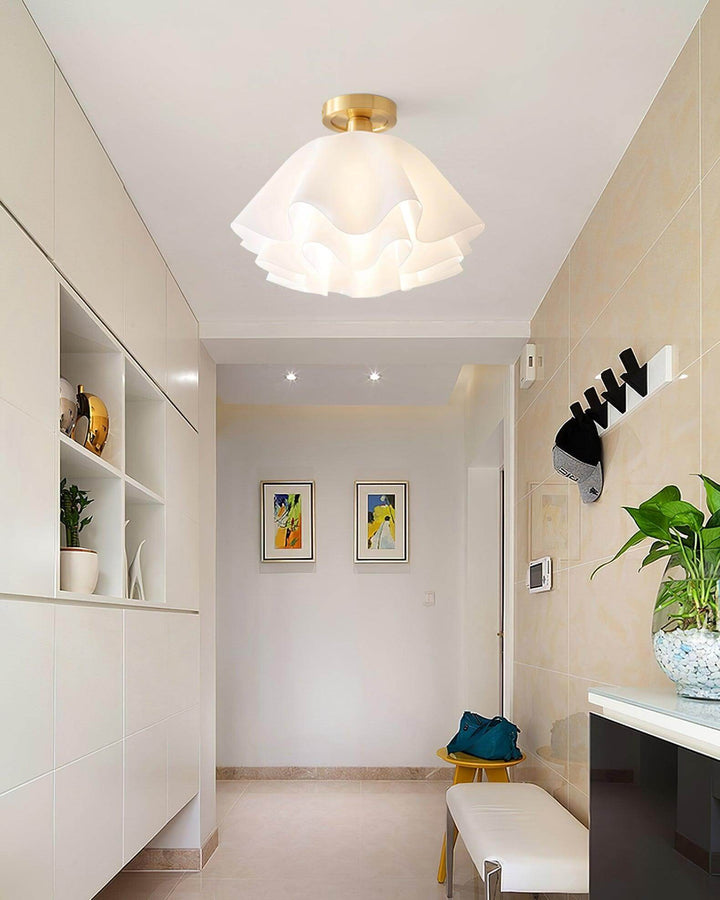 Plafonnier moderne en cuivre