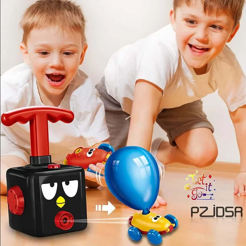 Ballon-Raketenauto: Physik-Spielzeug für Kinder ab 3 Jahren