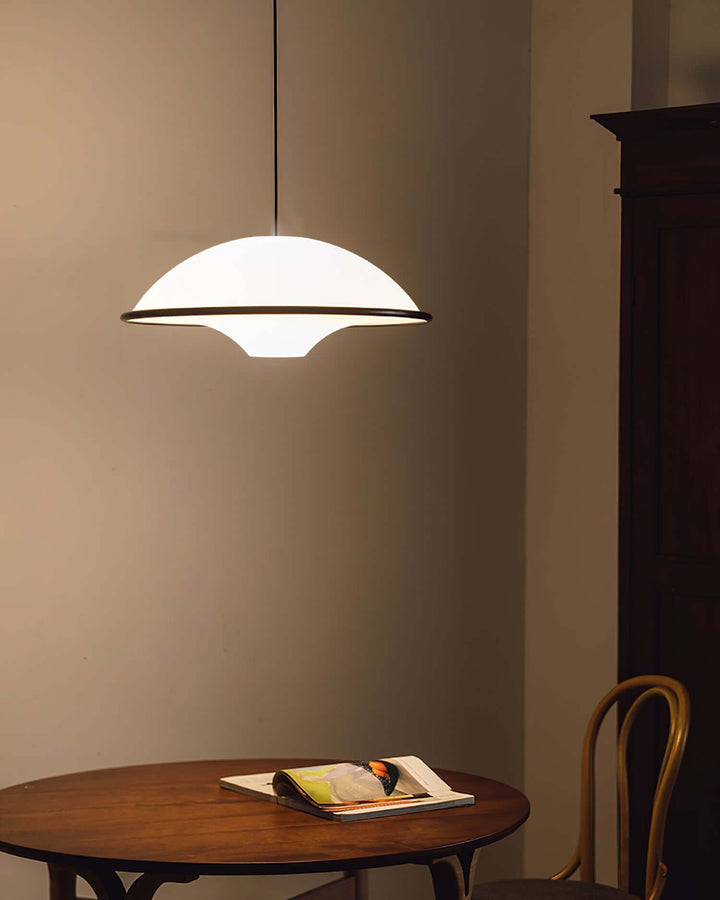 UFO Pendelleuchte - Acryl & Metall