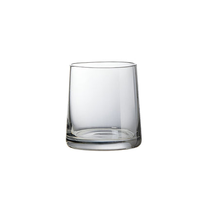 Élégante carafe en verre avec couvercle en bois