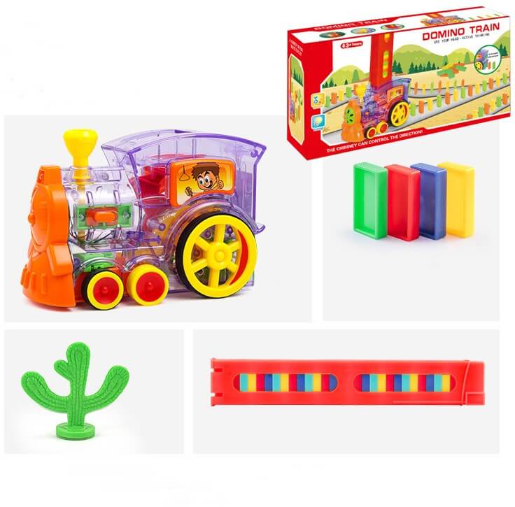 Automatisiertes Dominospiel Set - Kreatives Domino-Erlebnis