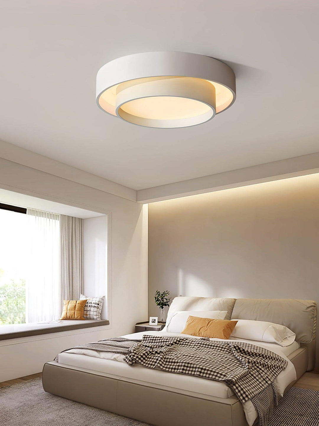 Moderne LED Deckenleuchte - rund