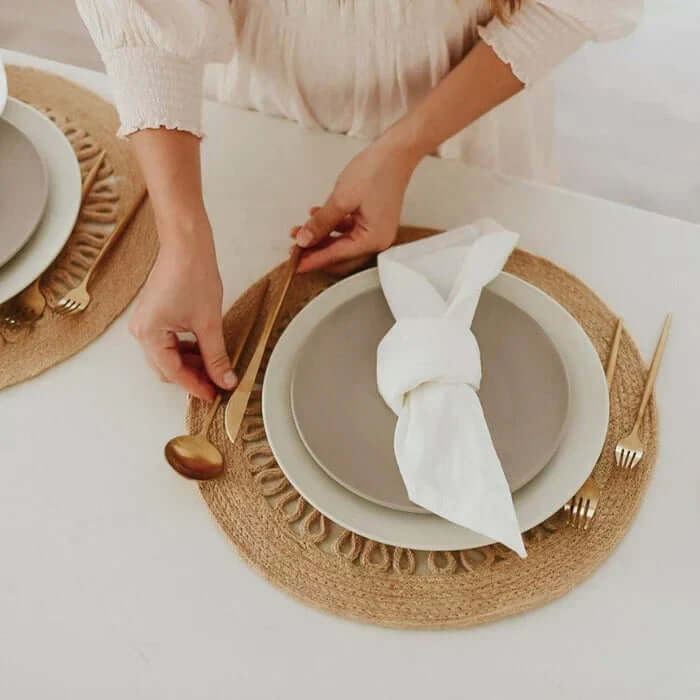 Minimalistisches Edelstahlbesteck Set