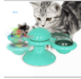 Jouet pour chat avec griffoir et moulin à vent - Interactif