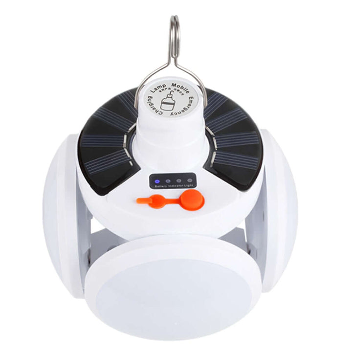 Lanterne de camping solaire rechargeable et étanche