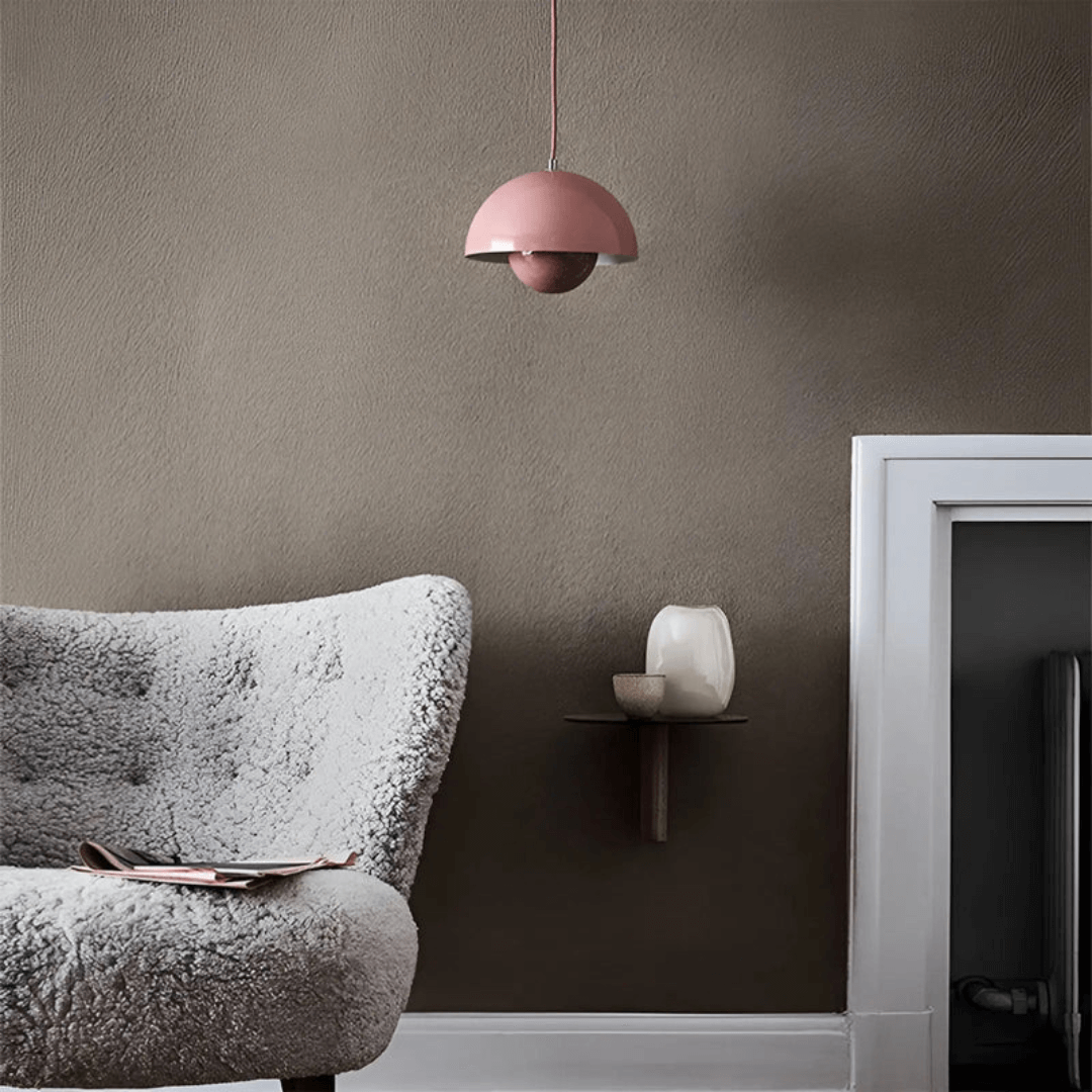 Skandinavische LED-Hängeleuchte - Blumentopf Design