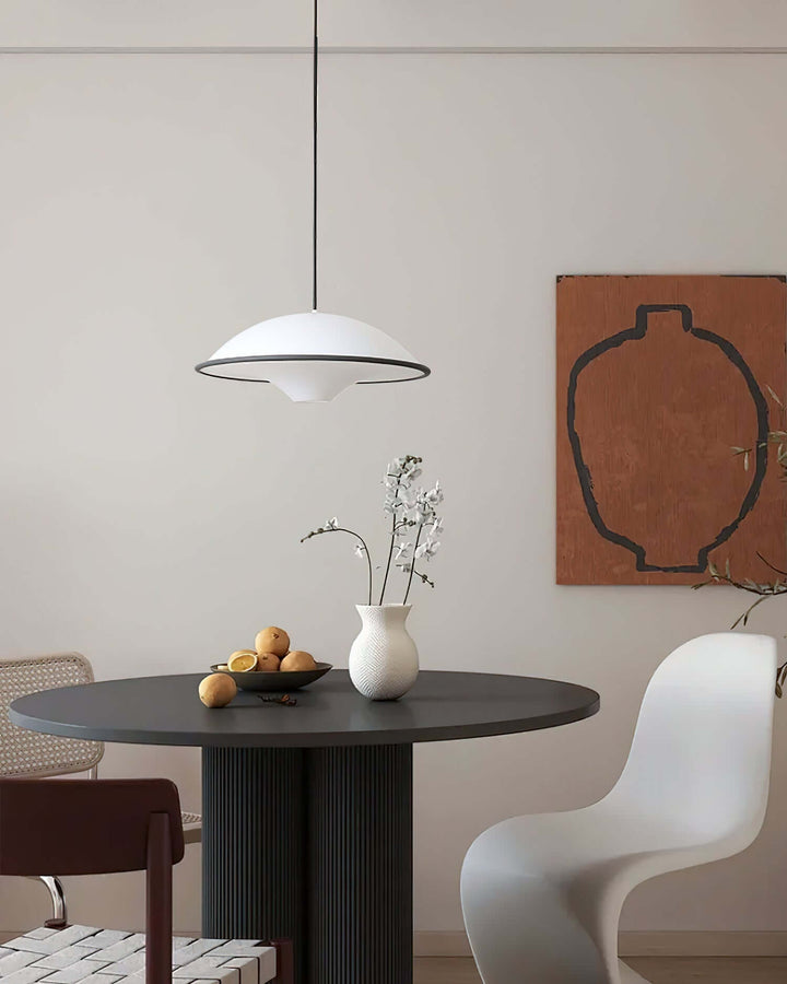 UFO Pendelleuchte - Acryl & Metall