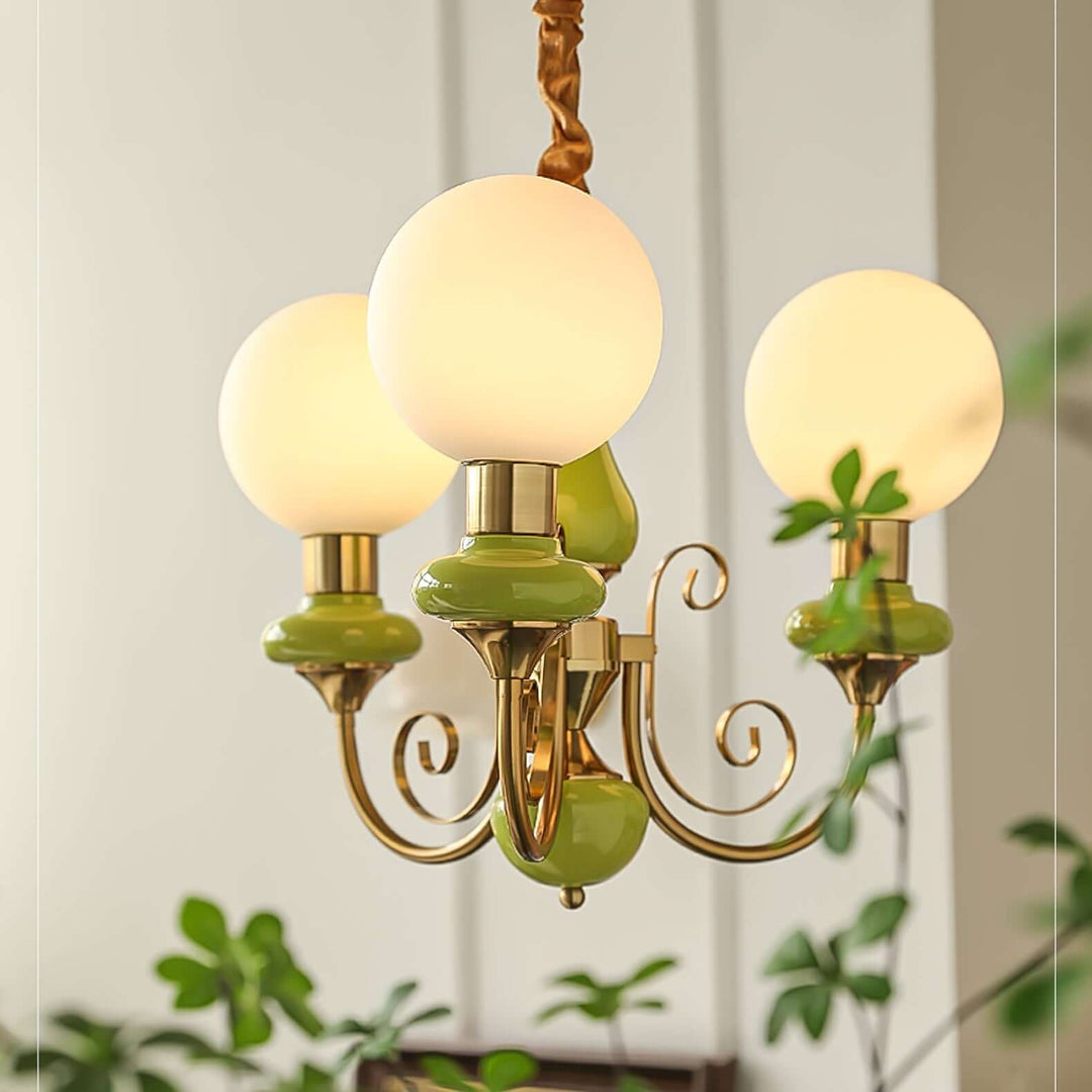Lustre en onyx - Design moderne