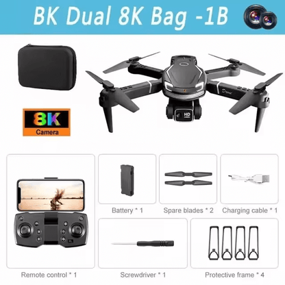 Mini Drohne mit 8K HD Kamera & GPS für Luftfotografie