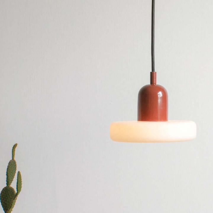Moderne Pendelleuchte Glas & Metall