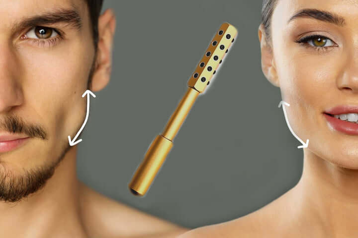 Gesichtsmassage-Roller - Hautstraffung & Entspannung