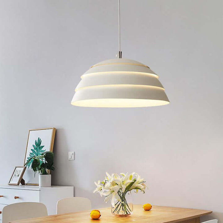 Moderne LED Pendelleuchte - Kuppel Design