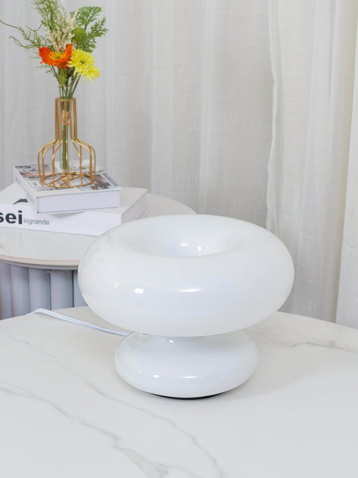 Lampe de table Donut design moderne éclairage intérieur LED