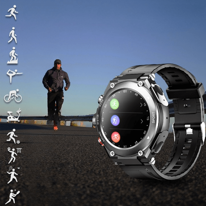 Smartwatch mit Ohrhörer - Fitness Tracker & Gesundheitsmonitor