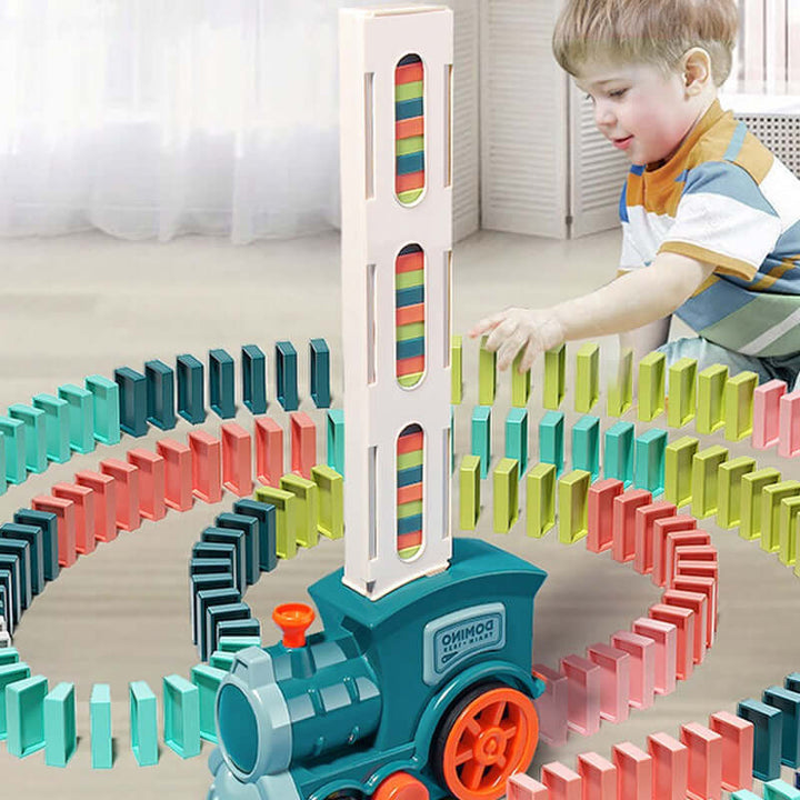 Automatisiertes Dominospiel Set - Kreatives Domino-Erlebnis
