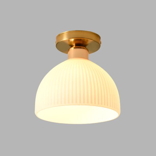 Milchglas Deckenleuchte