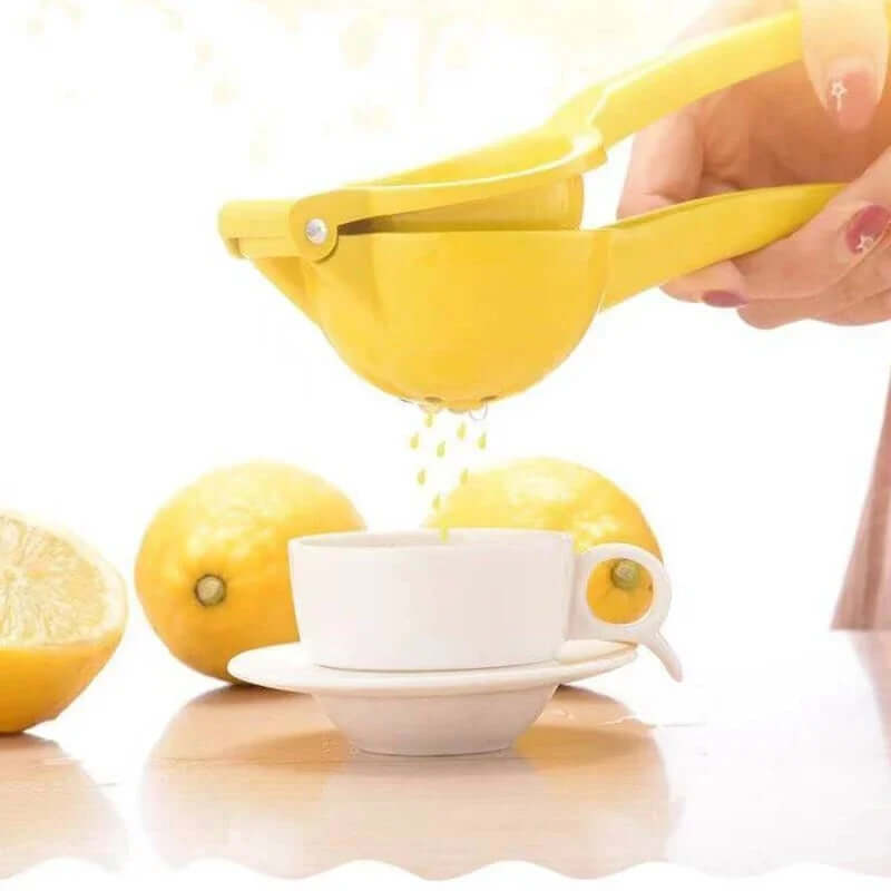 Manuelle Zitronenpresse Aluminium - Citruspresse