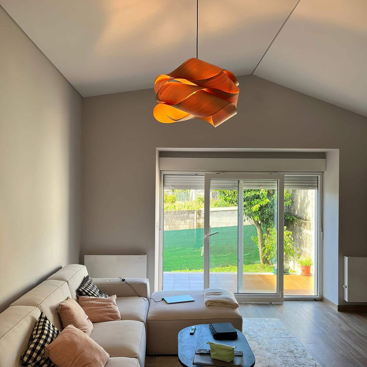 Hängeleuchte Holz Design Modern Esszimmerlampe