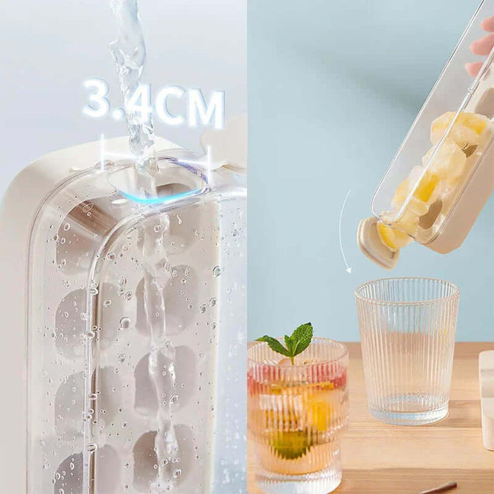 Eiswürfelform - Perfekte Eiswürfel, schnell & einfach
