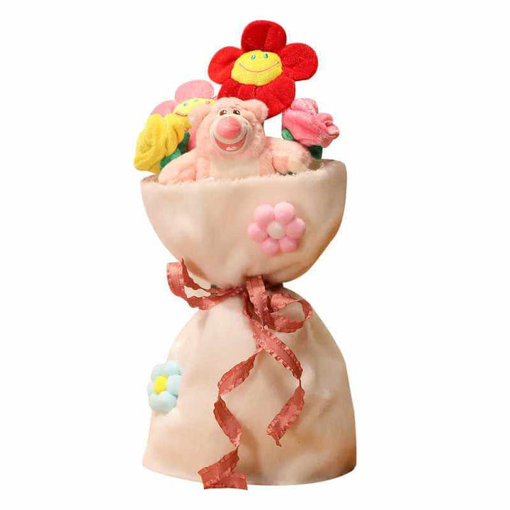 Kuscheltier-Geschenkstrauß: Weiches Plüsch-Bouquet