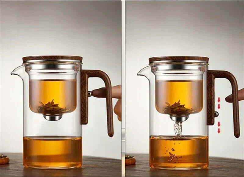 Glas-Teekanne mit Filter - 520/720ml